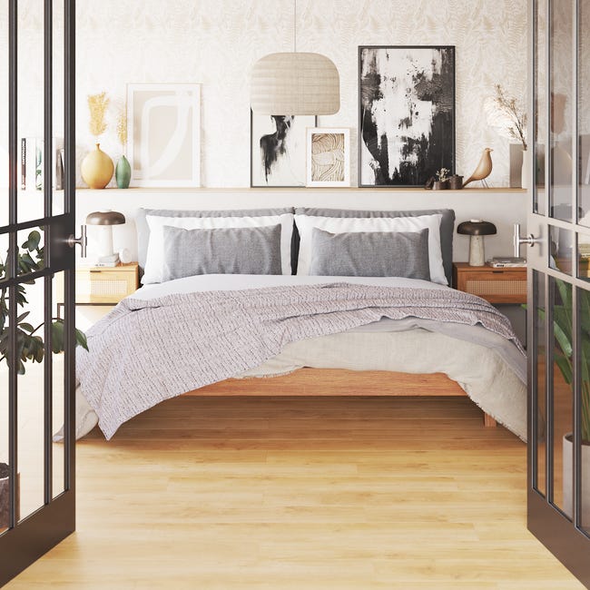 Leroymerlin Pavimento laminato ARTENS DESIGN Dunmore marrone resistente all'acqua Sp 8mm Offerta speciale