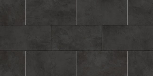 Leroymerlin Piastrella da pavimento e rivestimento interno rettificato Kaleidos in gres porcellanato smaltato opaco antracite 120 x 60cm Sp. 9 mm traffico intenso (pei 4/5) R9 Negozio