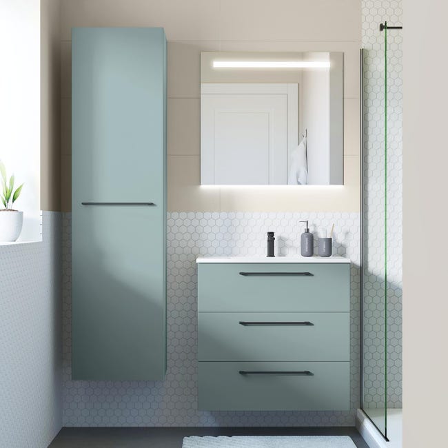 Leroymerlin Anta mobile da bagno verde SENSEA L 45 x H 172.9 x Sp 1.8 cm Novità