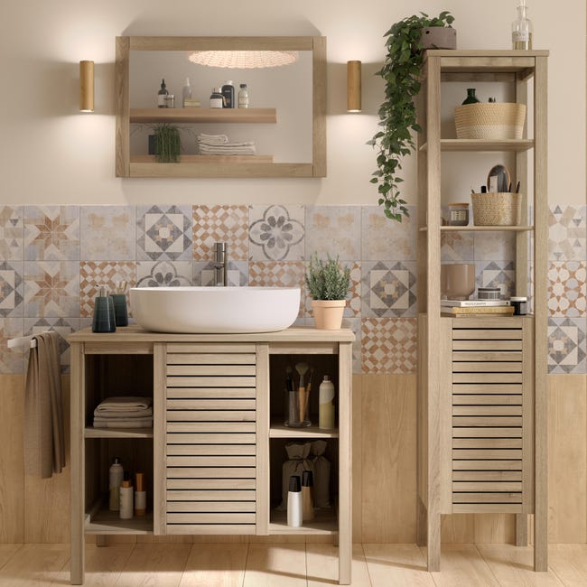 Leroymerlin Rubinetto per lavabo a canna bassa Hilo New cromato lucido SENSEA H 15 cm Economico