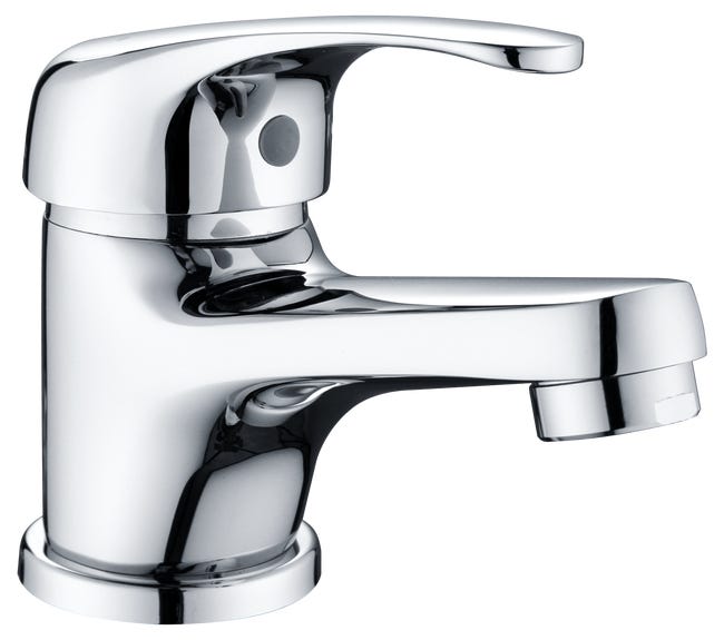 Leroymerlin Rubinetto per lavabo a canna bassa Natu cromo lucido SENSEA H 10 cm Offerte