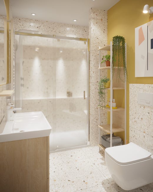 Leroymerlin Lavabo integrale a incasso bacino al centro rettangolare Easy L 71.4 x H 15.5 x P 42.4 cm in ceramica bianco Pezzi Unici