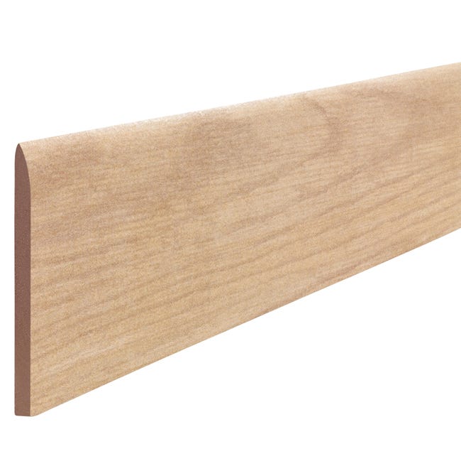 Leroymerlin Piastrella battiscopa Bois colore rovere H 8 x L 33 cm x Sp 8 mm Economico