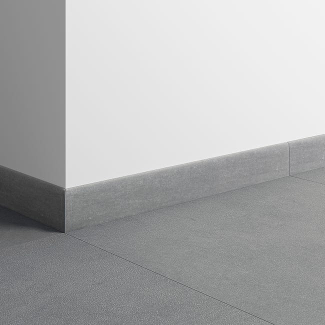 Leroymerlin Piastrella battiscopa Karin colore grigio H 7.5 x L 123 cm x Sp 8 mm Offerte