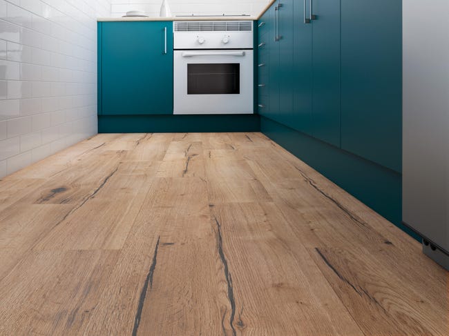 Leroymerlin Pavimento laminato ARTENS Orito marrone Sp 10mm Nuova