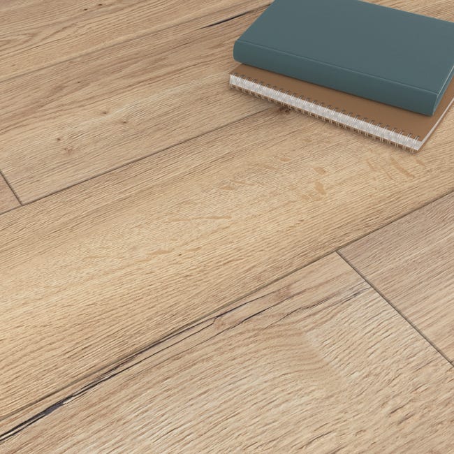 Leroymerlin Pavimento laminato ARTENS Orito marrone Sp 10mm Nuova