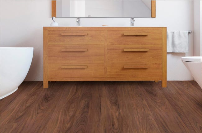 Leroymerlin Pavimento laminato ARTENS Neiva marrone resistente all'acqua Sp 10mm Shopping online
