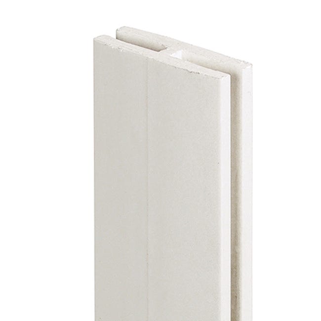 Leroymerlin Profilo NORTENE MOSAIC/PRIVAT in polipropilene H 200 x L 5.6 bianco Online Outlet