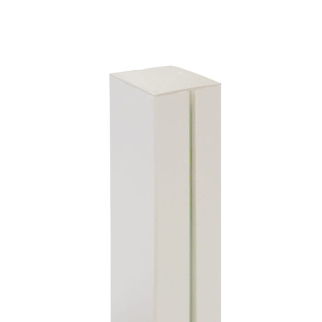 Leroymerlin Palo in ALLUMINIO NORTENE MOSAIC/PRIVAT quadrato H 215 cm x L 6 cm x L 6 cm bianco Bestseller