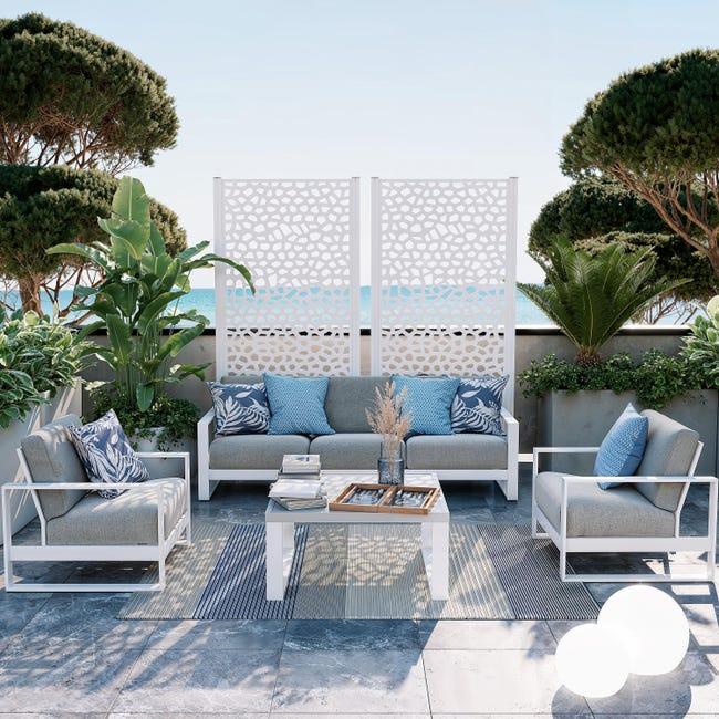 Leroymerlin Traliccio fisso MOSAIC in polipropilene bianco L 100 X H 200 cm 5 mm Offerte stagionali