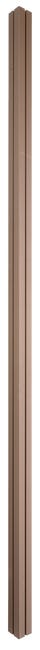 Leroymerlin Palo in ALLUMINIO NORTENE MOSAIC/PRIVAT quadrato H 215 cm x L 6 cm x L 6 cm ruggine Offerte giornaliere