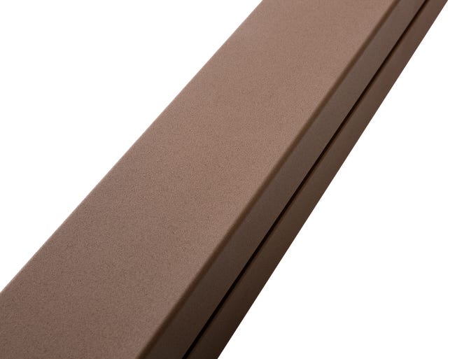 Leroymerlin Palo in ALLUMINIO NORTENE MOSAIC/PRIVAT quadrato H 215 cm x L 6 cm x L 6 cm ruggine Offerte giornaliere