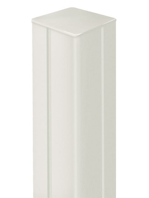 Leroymerlin Palo in ALLUMINIO NORTENE MOSAIC/PRIVAT quadrato H 120 cm x L 6 cm x L 6 cm bianco