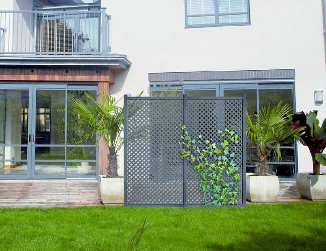 Leroymerlin Palo in ALLUMINIO NORTENE MOSAIC/PRIVAT quadrato H 215 cm x L 6 cm x L 6 cm grigio Ultimi tre giorni