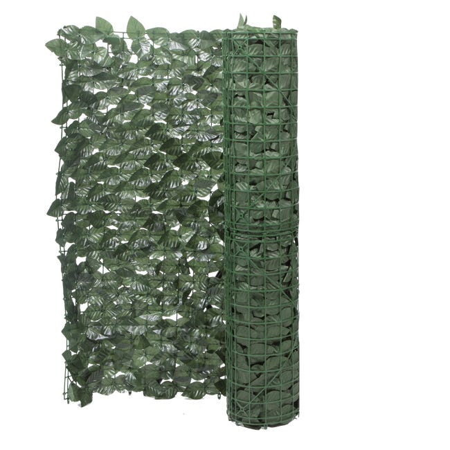 Leroymerlin Parete verde artificiale in poliestere verde H 1 m x L 3 m