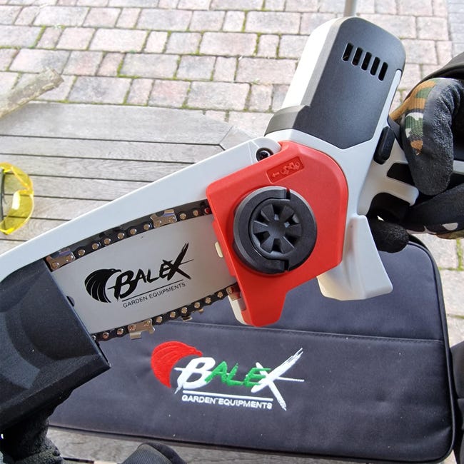 Leroymerlin Potatore a batteria PRUNER A BATTERIA BALEX BXPR 1410 LI 12.6 V barra da 10cm 2 batterie incluse Esporta salva