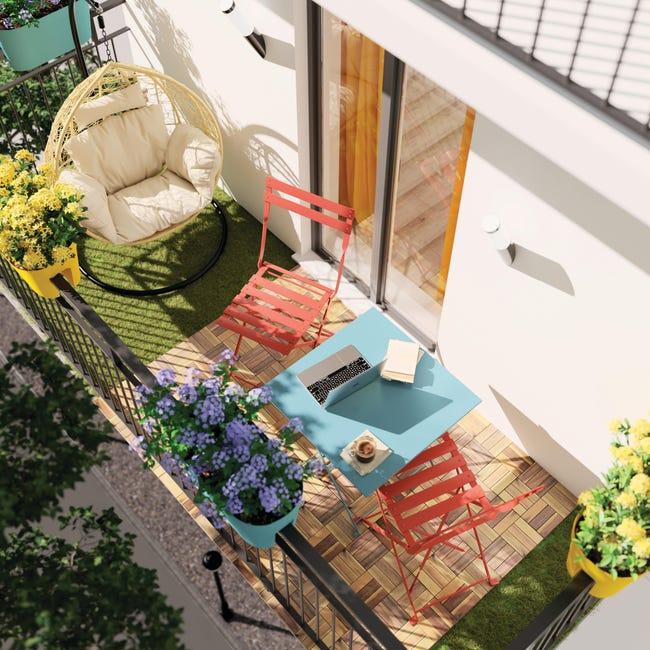 Leroymerlin Erba artificiale 40 mm 4F GROUP Deluxe al rotolo 5 x 2 m 10 m² In vendita