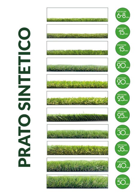 Leroymerlin Erba artificiale 30 mm 4F GROUP Deluxe al rotolo 5 x 2 m 10 m² Sconti questo mese