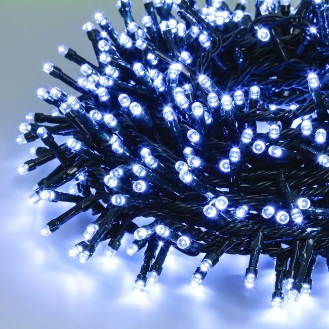Leroymerlin Catena luminosa 1000 lampadine LED bianco Led Mini cluster 24.5 m Promozione Limitata