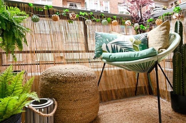 Leroymerlin Sedia da giardino senza cuscino Acapulco in acciaio con seduta in rattan sintetico verde Affare Del Giorno