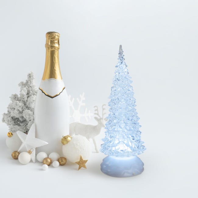 Leroymerlin Albero luminoso ghiaccio multicolore H 27 cm Prezzo Ridotto
