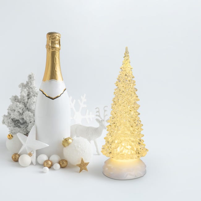 Leroymerlin Albero luminoso ghiaccio multicolore H 27 cm Prezzo Ridotto