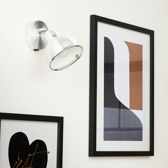 Leroymerlin Faretto decorativo senza fonte luminosa 1 luci Farell E14 INSPIRE Nuova
