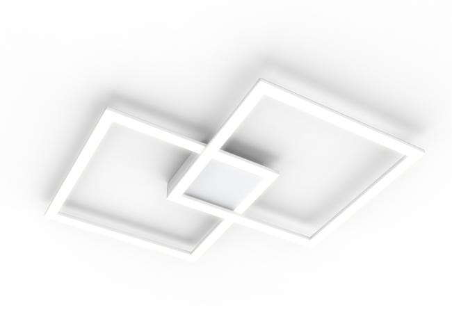 Leroymerlin Plafoniera LED moderno KIRA bianco35 cm luce naturale Moda