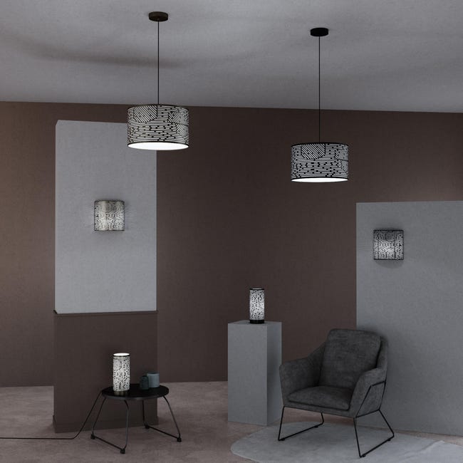 Leroymerlin Applique moderno Slots grigio INSPIRE Prezzo di fabbrica