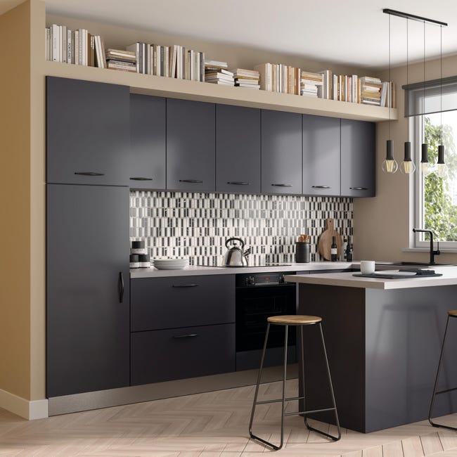Leroymerlin Lampadario Design Hoki nero 4x E27 INSPIRE Black Friday