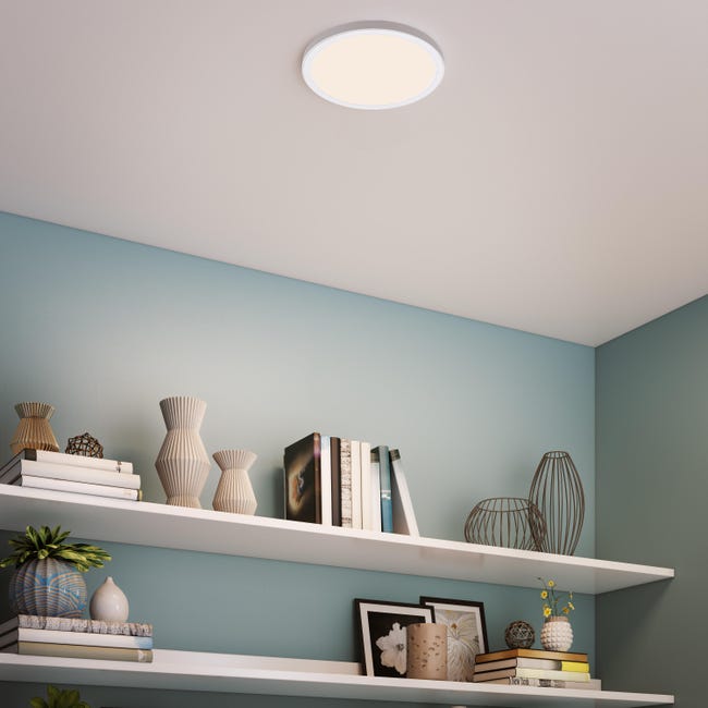 Leroymerlin Plafoniera LED Manoa tondo bianco foro incasso 20.5 cm luce cct regolazione da bianco caldo a bianco freddo Cyber Monday