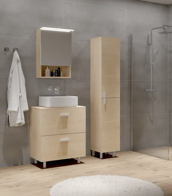 Leroymerlin Applique LED bagno moderno Slim 50 cromo INSPIRE Offerta Pasqua