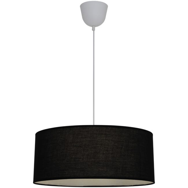 Leroymerlin Lampadario Moderno Sitia nero 3x E27 INSPIRE Offerta Giorno del Papà