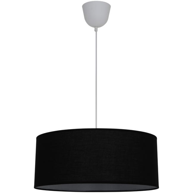 Leroymerlin Lampadario Moderno Sitia nero 3x E27 INSPIRE Offerta Giorno del Papà