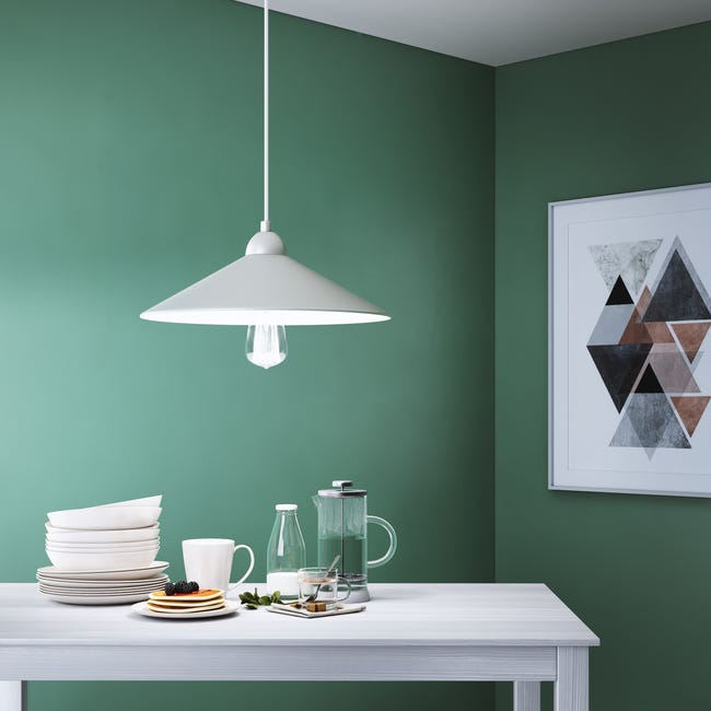 Leroymerlin Lampadario Industriale Braga grigio E27 INSPIRE Offerta temporanea