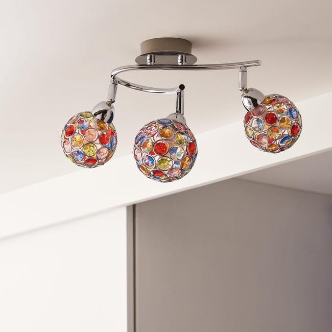 Leroymerlin Base per faretto componibile Roma G9 1xMAX40W cromato lucido INSPIRE Offerte stagionali