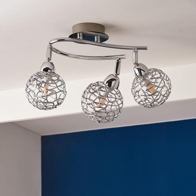 Leroymerlin Base per faretto componibile Roma G9 1xMAX40W cromato lucido INSPIRE Offerte stagionali