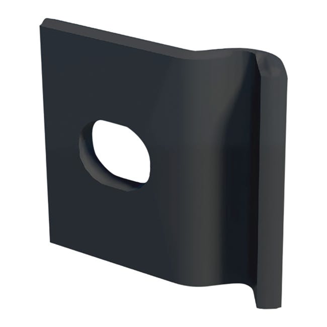 Leroymerlin Piastra di montaggio in ACCIAIO FERRO BULLONI Medium 10 pz H 1 cm x L 3 2 cm x L 3 2 cm grigio Ultimi due giorni