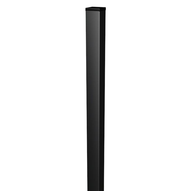 Leroymerlin Palo in ACCIAIO FERRO BULLONI Medium quadrato H 130 cm x L 5 cm x L 5 cm antracite Limitato a 3 giorni