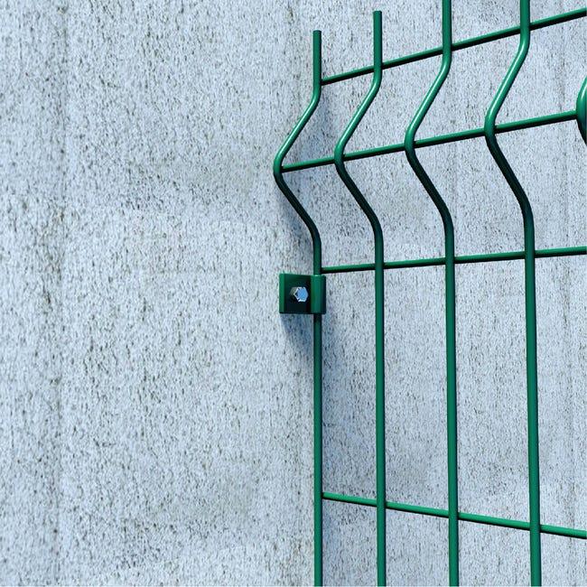 Leroymerlin Piastra di montaggio in ACCIAIO FERRO BULLONI Medium 10 pz quadrato H 1 cm x L 3 2 cm x L 3 2 cm verde Qualità Garantita