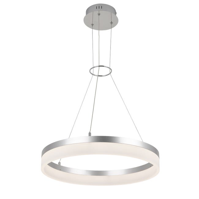 Leroymerlin Lampadario LED moderno Ring grigio 1850 lumen ARTIKA Vendita Economica