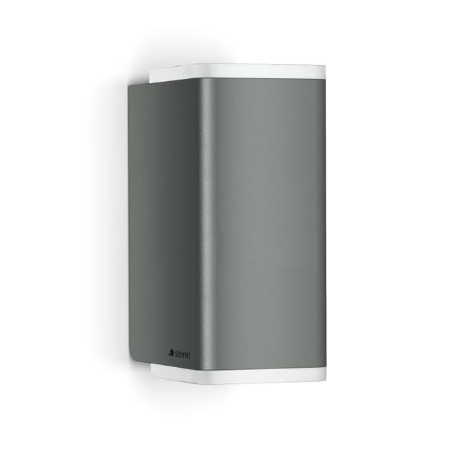 Leroymerlin Applique LED moderno da esterno L 930 M grigio con sensore crepuscolare STEINEL IP44 Nuova
