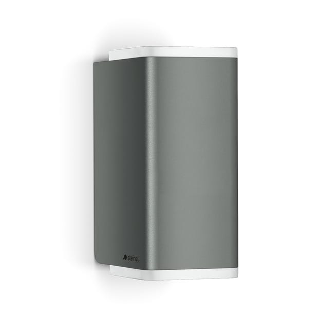 Leroymerlin Applique LED moderno da esterno L 930 M grigio con sensore crepuscolare STEINEL IP44 Nuova