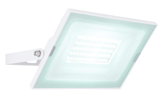 Leroymerlin Faro da esterno con sensore di movimento Helga in alluminio bianco LED 45W Sconto di tempo limitato