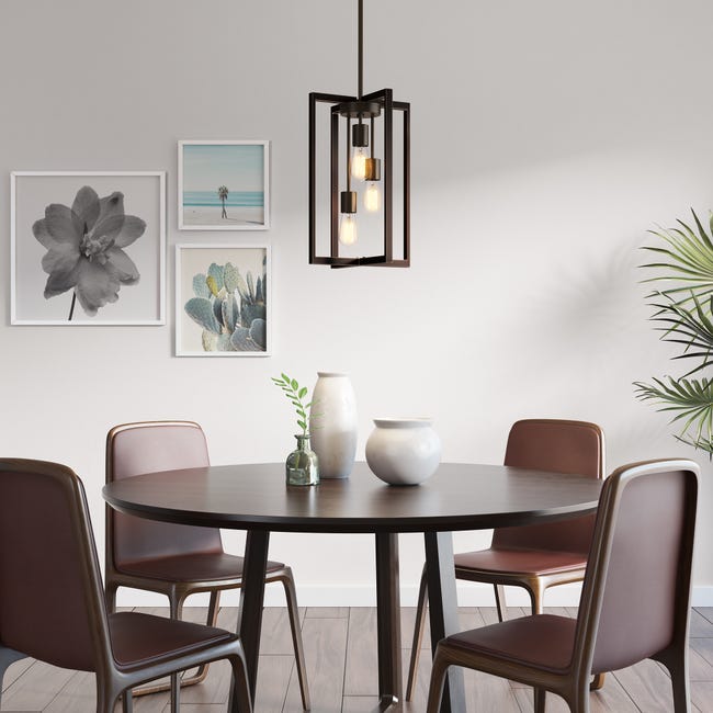 Leroymerlin Lampadario LED industriale Yale bronzo 350 lumen ARTIKA Offerta speciale