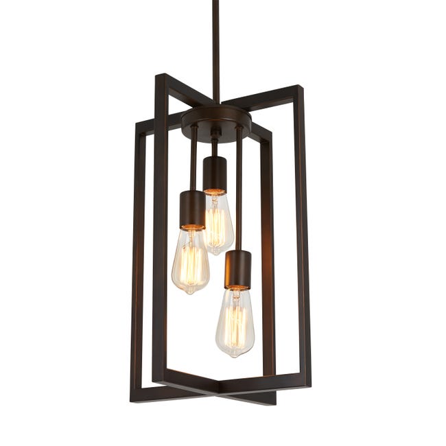 Leroymerlin Lampadario LED industriale Yale bronzo 350 lumen ARTIKA Offerta speciale