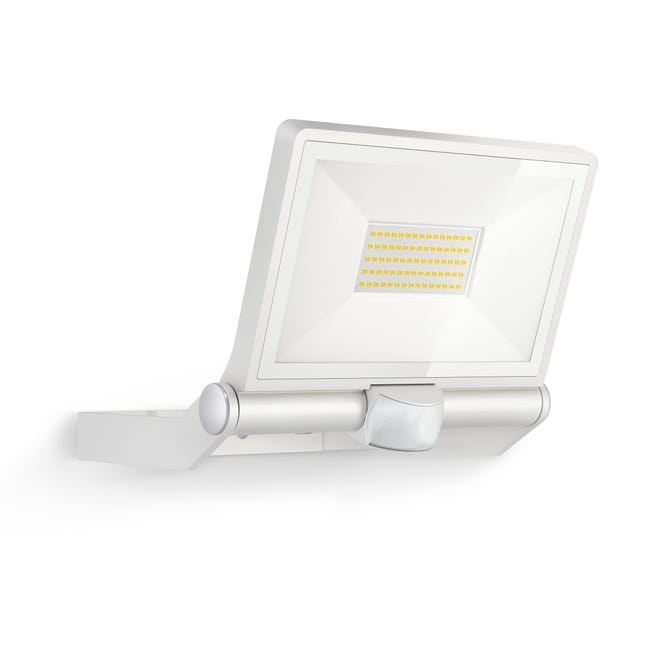Leroymerlin Faro da esterno con sensore di movimento XLED ONE in alluminio bianco Modulo LED 42.6W STEINEL Fornitura limitata