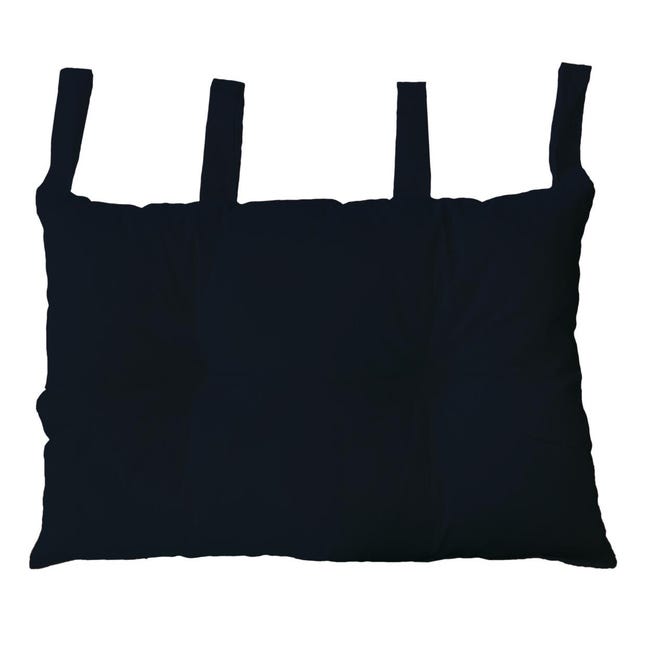 Leroymerlin Cuscino testata letto Panama navy 45 x 70 cm