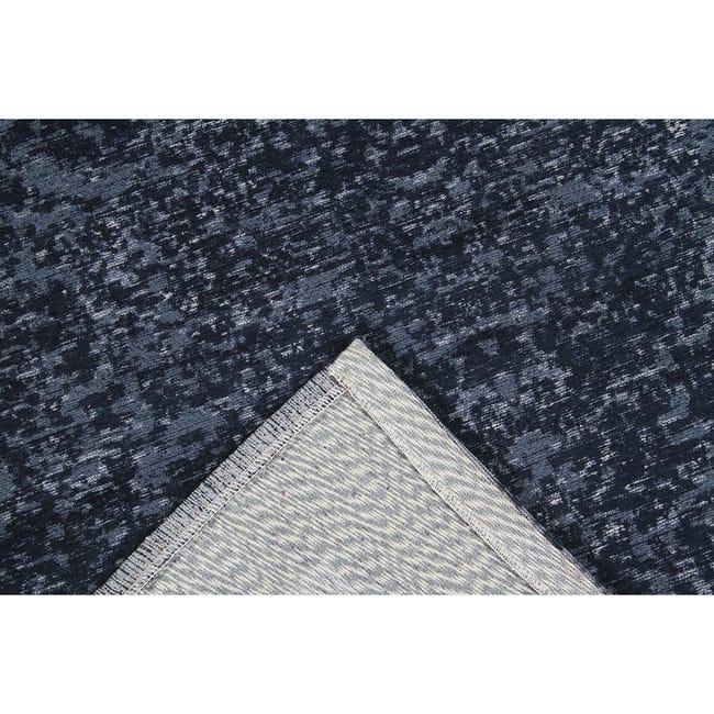 Leroymerlin Tappeto Argentella orientale in cotone blu L 200 x L 140 cm Ultimo giorno