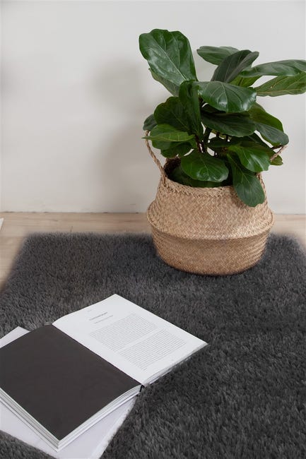 Leroymerlin Tappeto Bold grigio antracite L 230 x L 160 cm Promozione temporanea